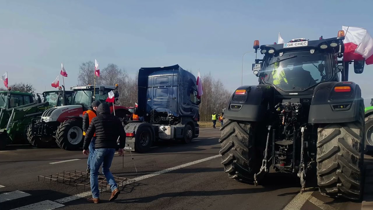 OSZUKANA WIEŚ-  Protest Rolników w Dorohusku 16.02.2023r