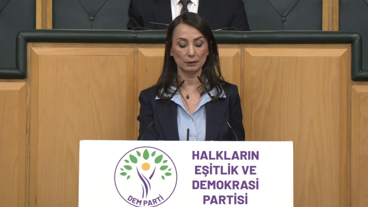 Eş Genel Başkanımız Tülay Hatimoğulları Meclis Grup Toplantımızda konuşuyor