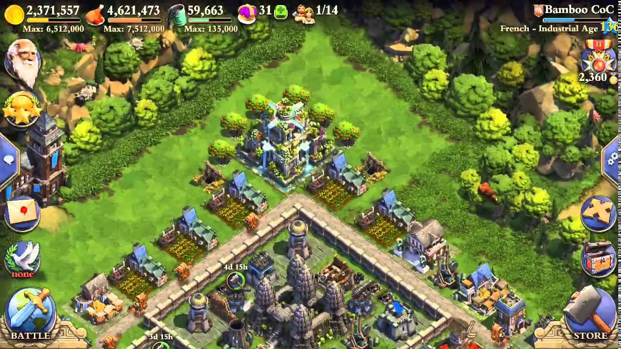 DomiNations New Update Korea Nation!