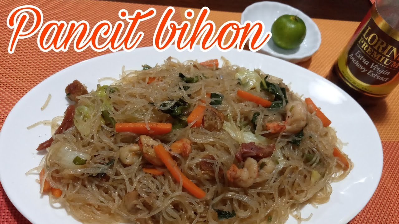 HOW TO COOK PANCIT BIHON / PANCIT BIHON GUISADO BY: Jon & Memeh