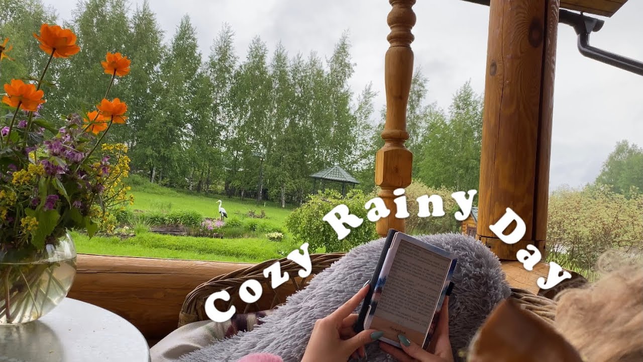 READ WITH ME | Reading on the Porch on a Rainy Day
