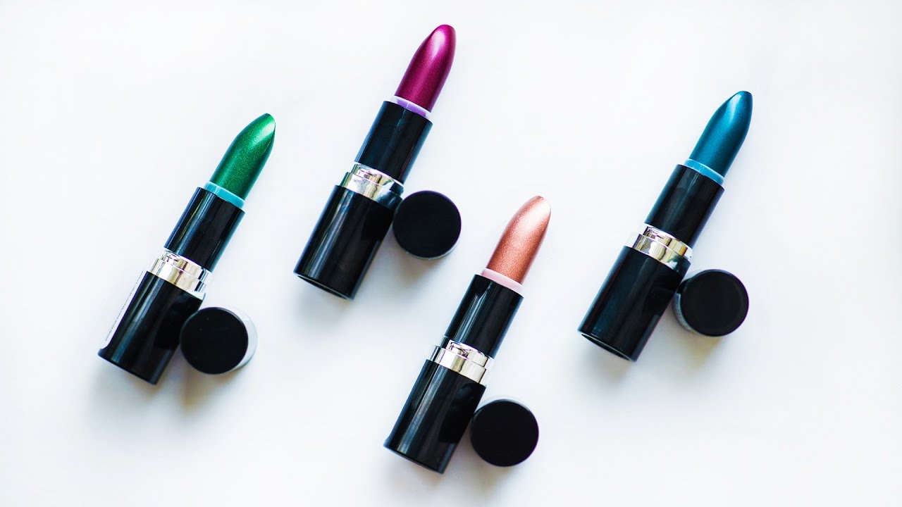 НОВИНКА Essence METAL SHOCK Lipstick &hearts; Ревью + СВОТЧИ на Губах