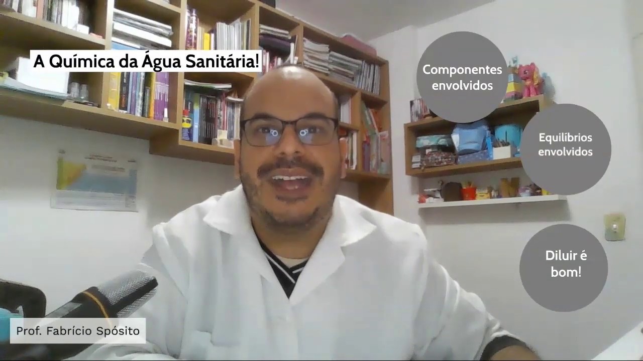 Química da água sanitária!