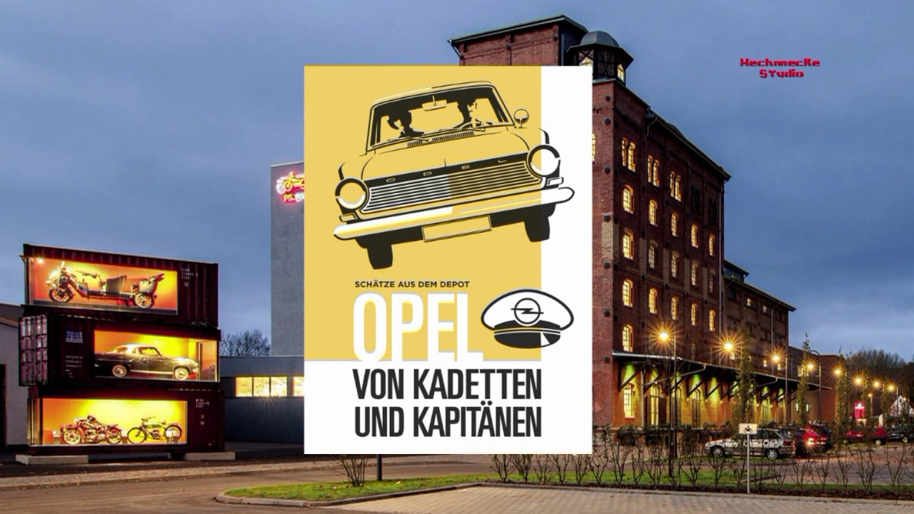 PS Speicher  Sonderausstellung zur 120 jährigen Firmengeschichte von OPEL und Depot Kleinwagen