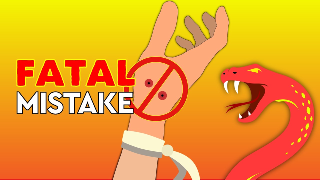 Dangerous Snake Bite Myths that could get YOU Killed! DEBUNKED