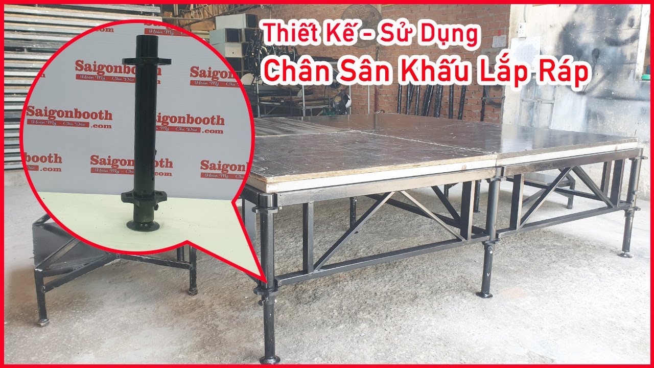 Saigonbooth | Thiết Kế - Tính Năng Chân Sân Khấu Sự Kiện