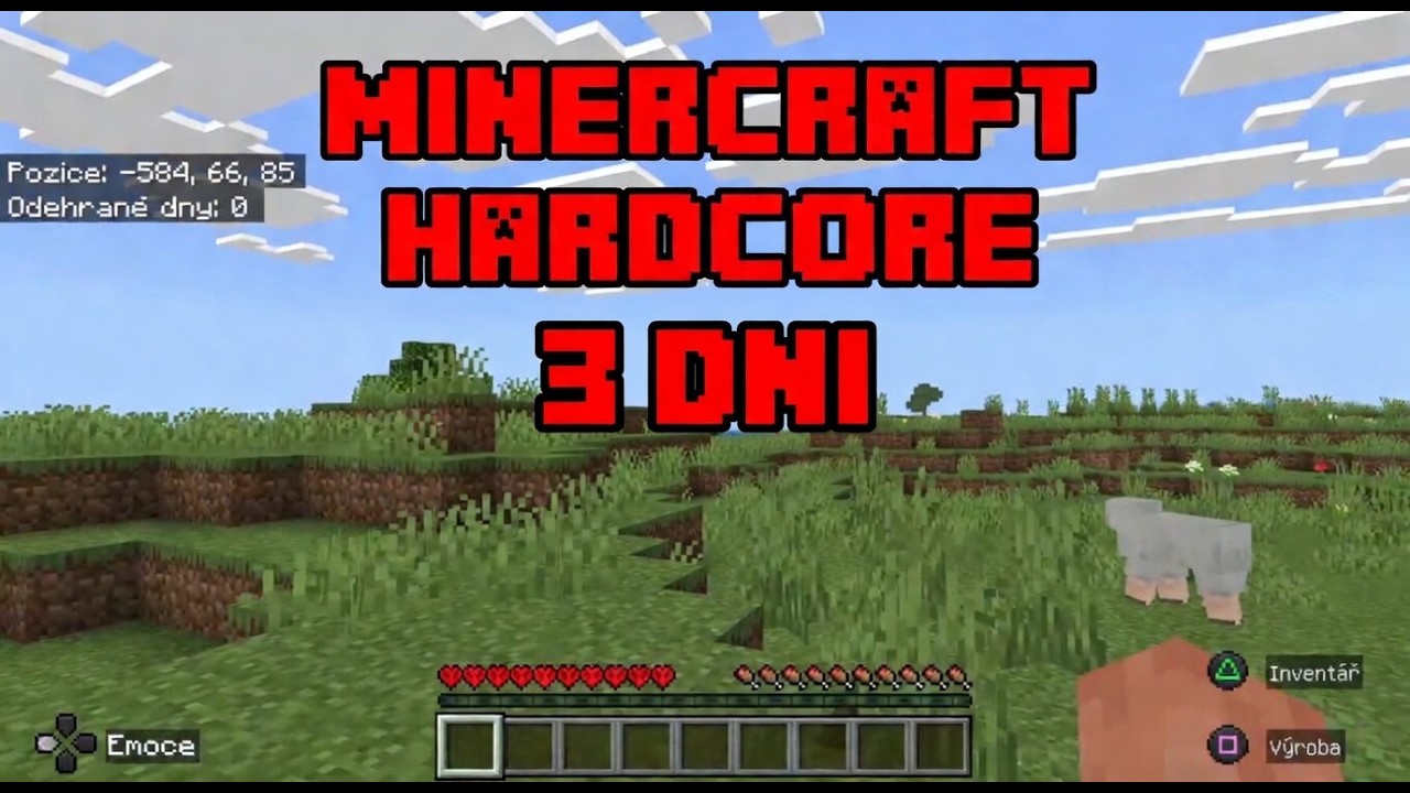 3 DNI V HADRCORE BEZ ARMORU A MEČU