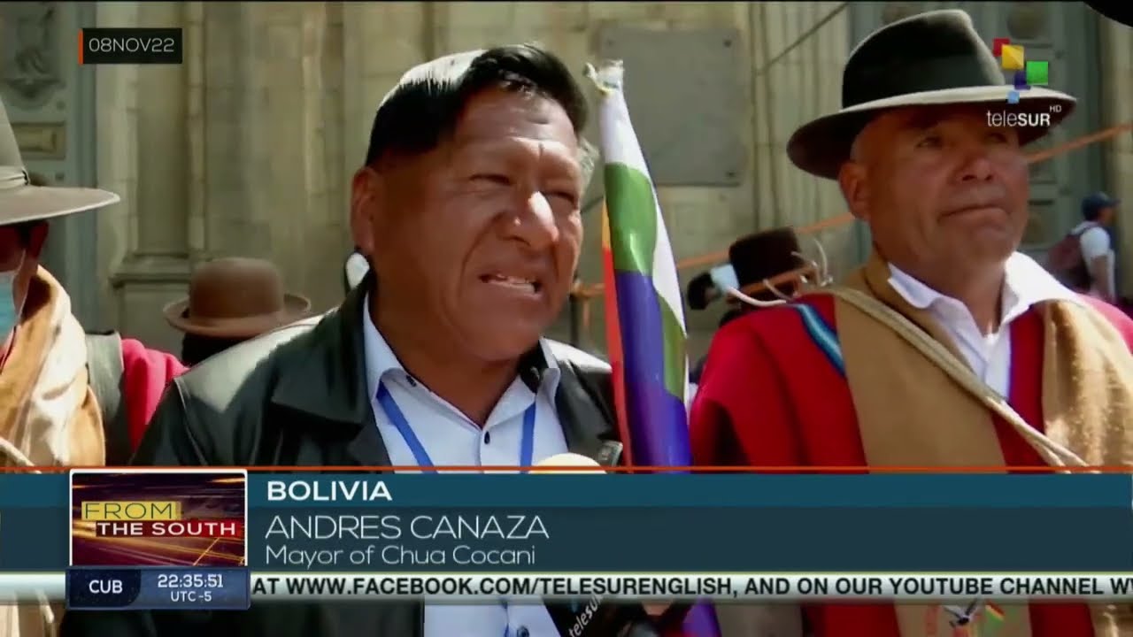 Bolivian people expressed support for Luis Arce's presidential term in office
