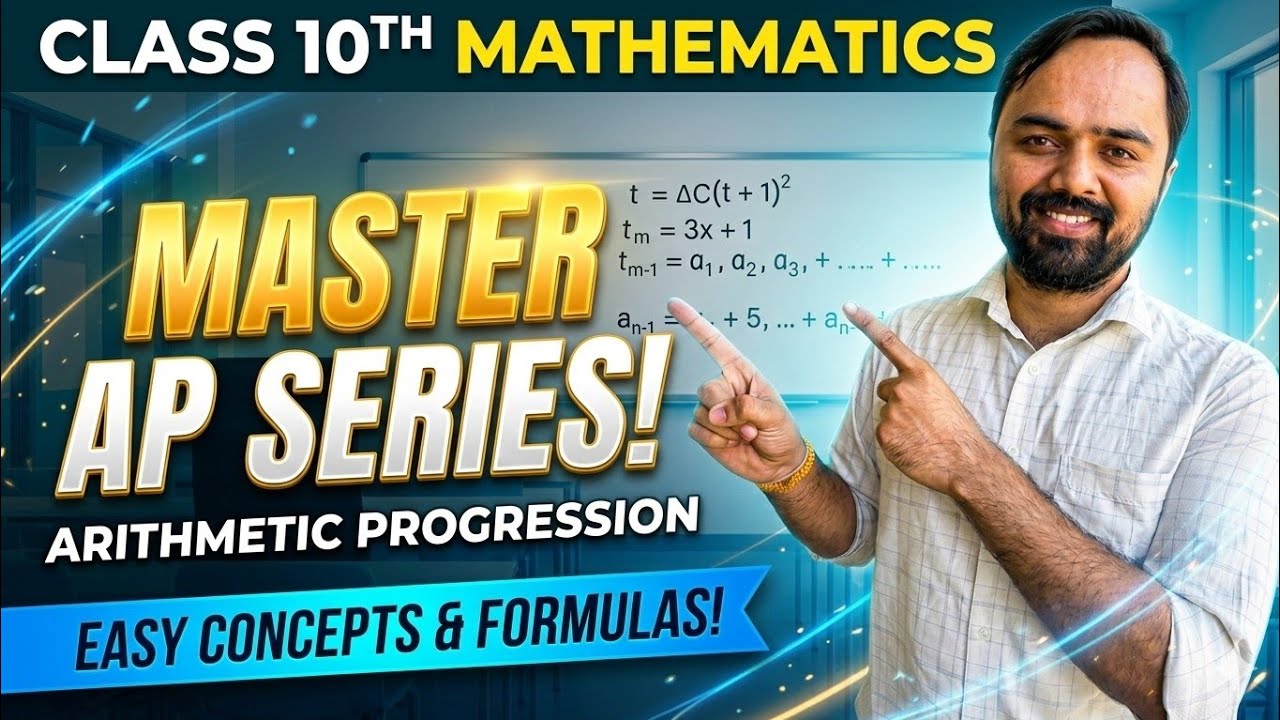 Class 10th Mathematics Arithmetic Progression Part 1 | Basic to advance