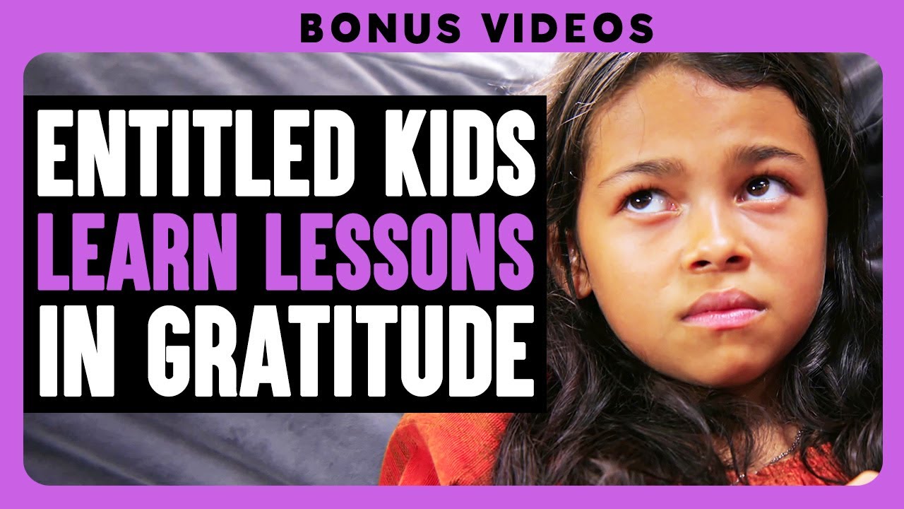 Entitled Kids Learn Lessons In Gratitude | Dhar Mann Bonus!