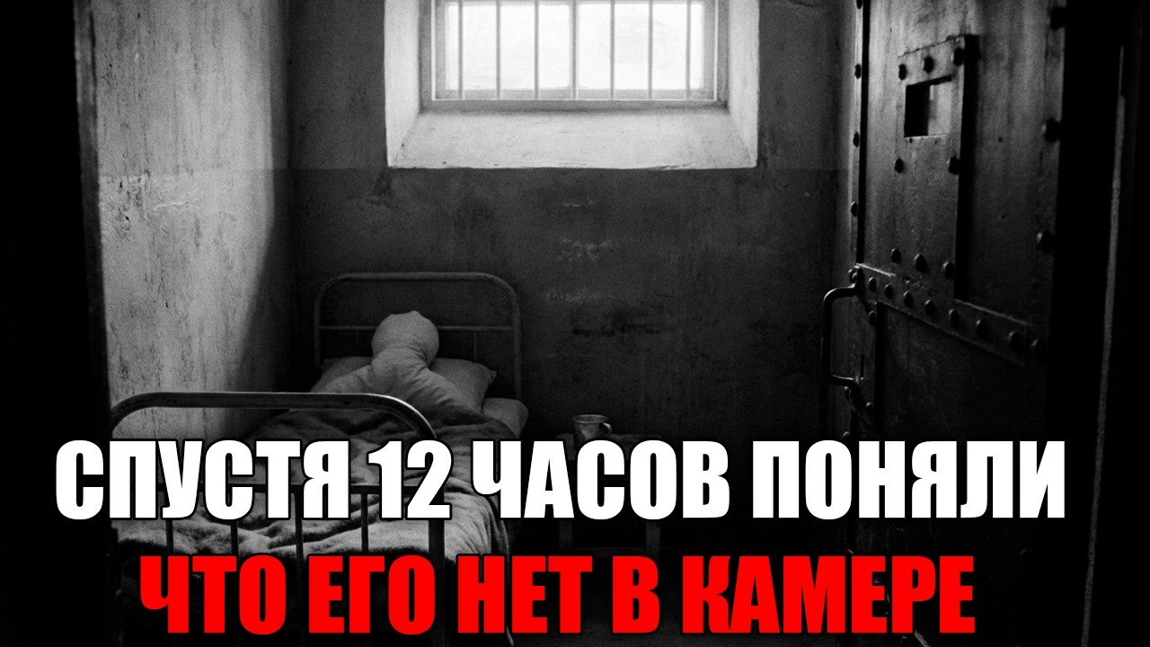 ПОБЕГ, КОТОРЫЙ ОХРАНА ЗАМЕТИЛА ТОЛЬКО ЧЕРЕЗ 12 ЧАСОВ