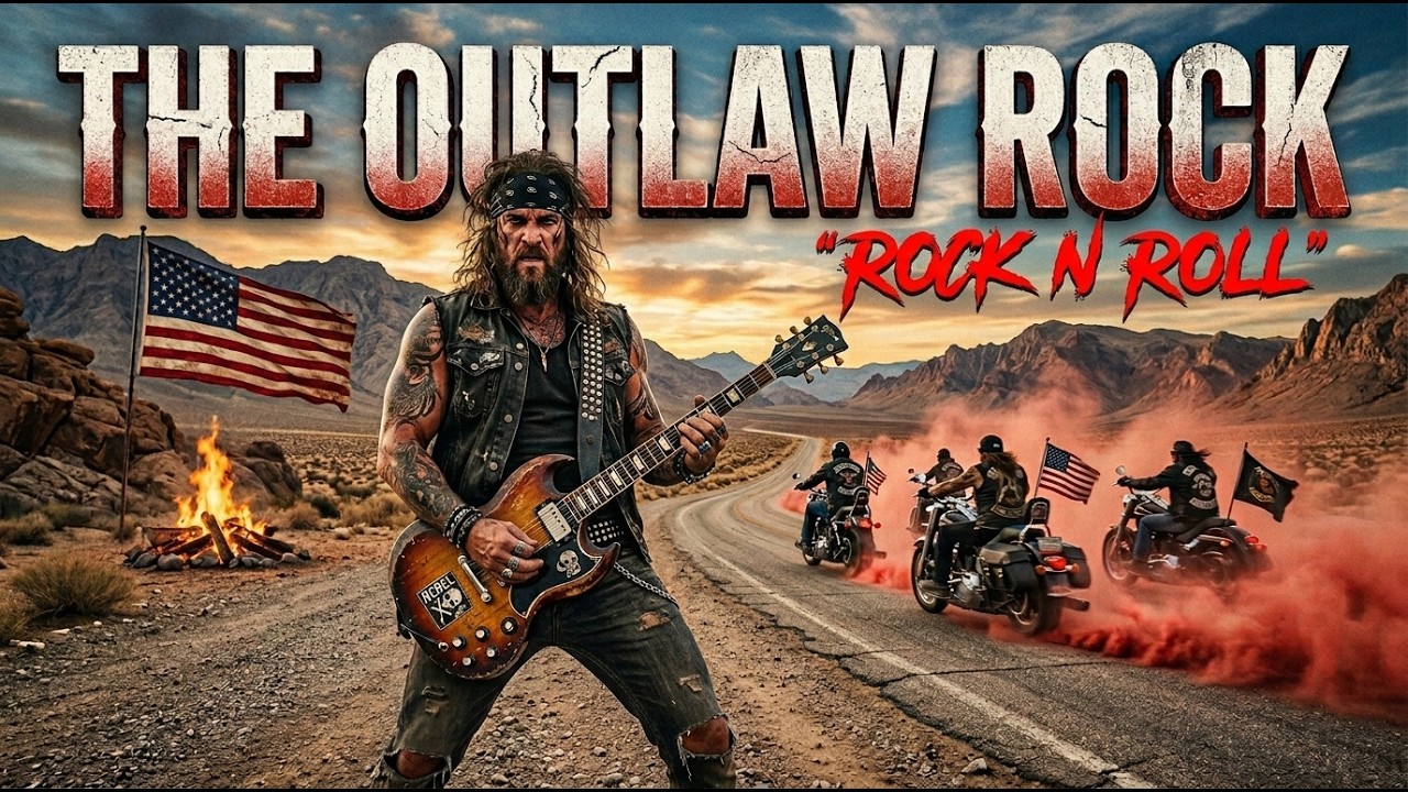 Best Rock n Roll ⚡ Hard Street Rock N Roll Energy 🎸 The Outlaw Rock
