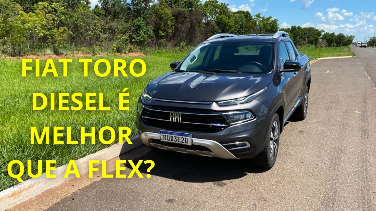 FIAT TORO VOLCANO 2.0T DIESEL 2022 EM DETALHES - É MUITO MELHOR DO QUE A FLEX? 🤔🤔🤔