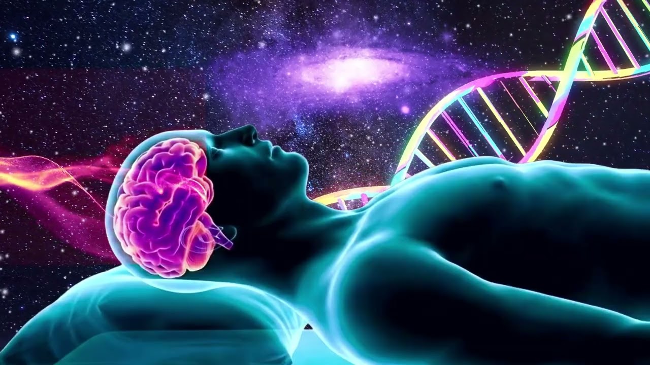 Brain Massage While You Sleep, 432Hz Melatonin Release, Stop Overthinking, Worry & Stress Relief #4