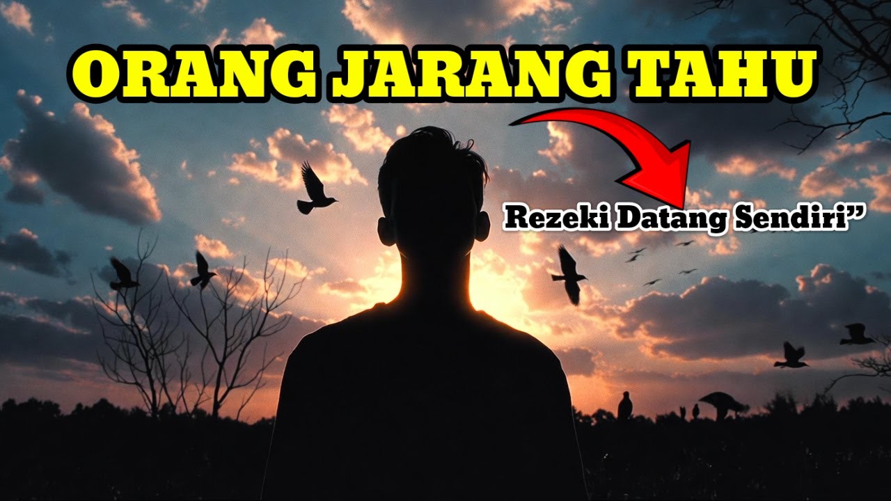 SEDIKIT YANG SADAR‼️CARA BERPIKIR INI REZEKIMU DATANG SENDIRI