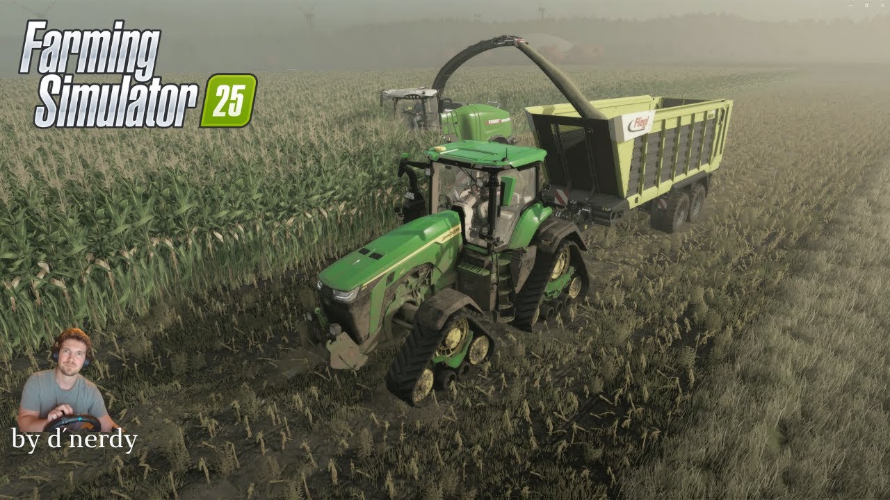 Nasse Maisernte  / Ls25 Gameplay