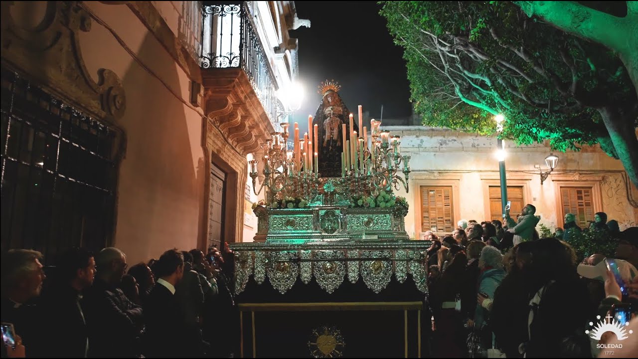 Virgen de la Soledad de Almería 2024 - Emilio Ferrera, Plaza Careaga y Campomanes