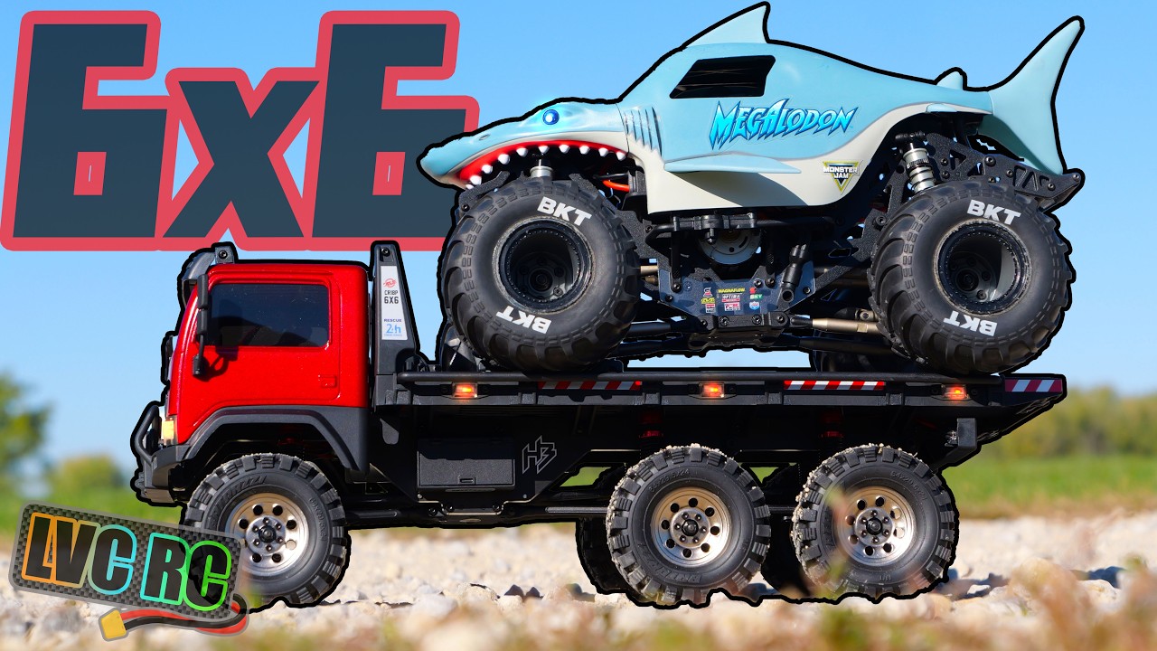 ШИРОКИЙ ГРУЗ! @fairrc CR18P Arktos 6x6 бортовой радиоуправляемый грузовик!
