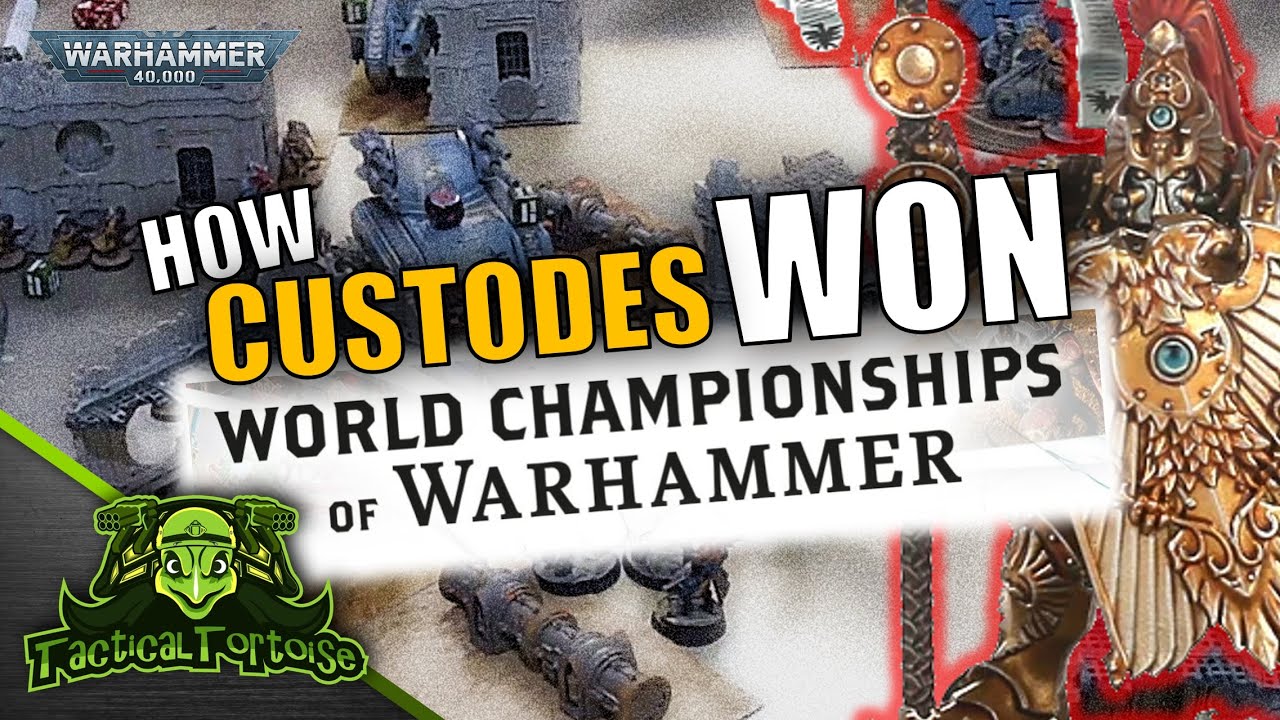 Custodes WIN Warhammer 40k's BIGGEST Competition! (FULL Breakdown)