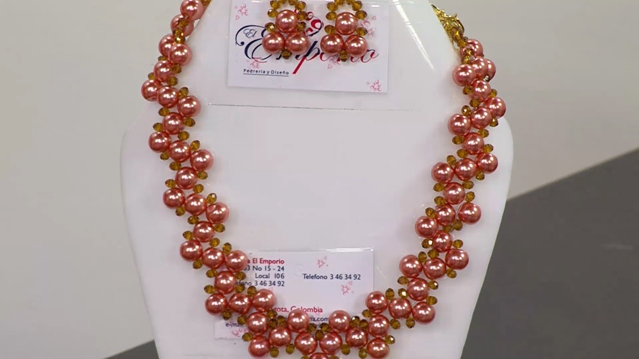 Manualidad: Collar Ensamble de Piedras de Perlas - Hogar Tv  por Juan Gonzalo Angel