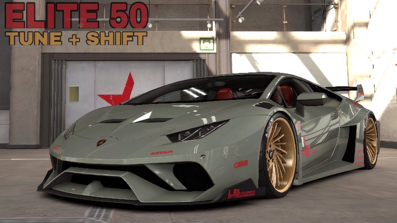 CSR2 LB Silhouette Lamborghini Huracán Coupé | (Elite 50) Fastest Tune & Shift Pattern