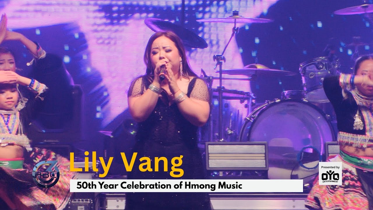 Lily Vang performs live at the 50th Celebration of Hmong American Music in Minnesota.