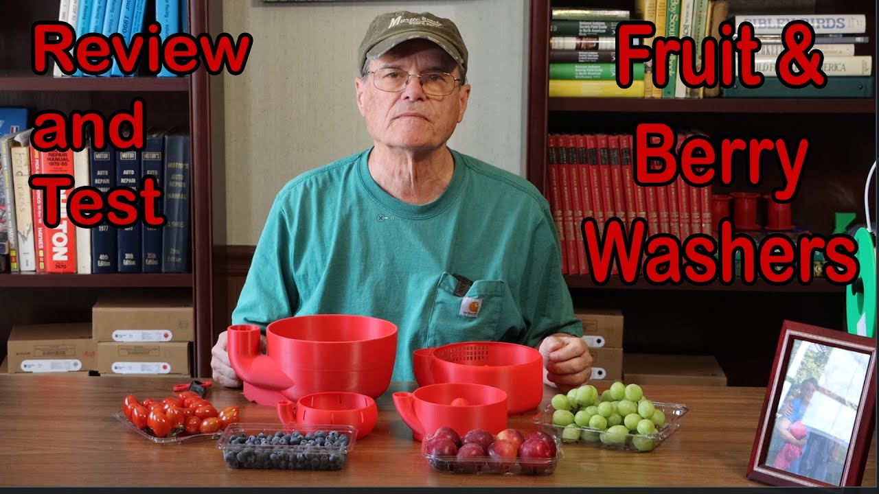 Fruit and Vegetable Washer, I reviewed 4 different sizes and styles