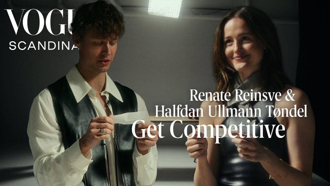 Watch Norwegian film stars Renate Reinsve and Halfdan Ullmann Tøndel get competitive