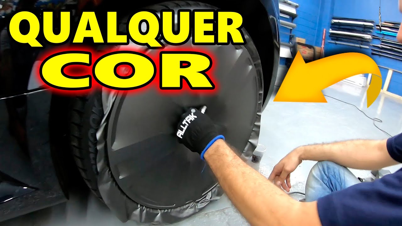 CHEGA DE PINTAR RODA ! ! AGORA FICOU FÁCIL !