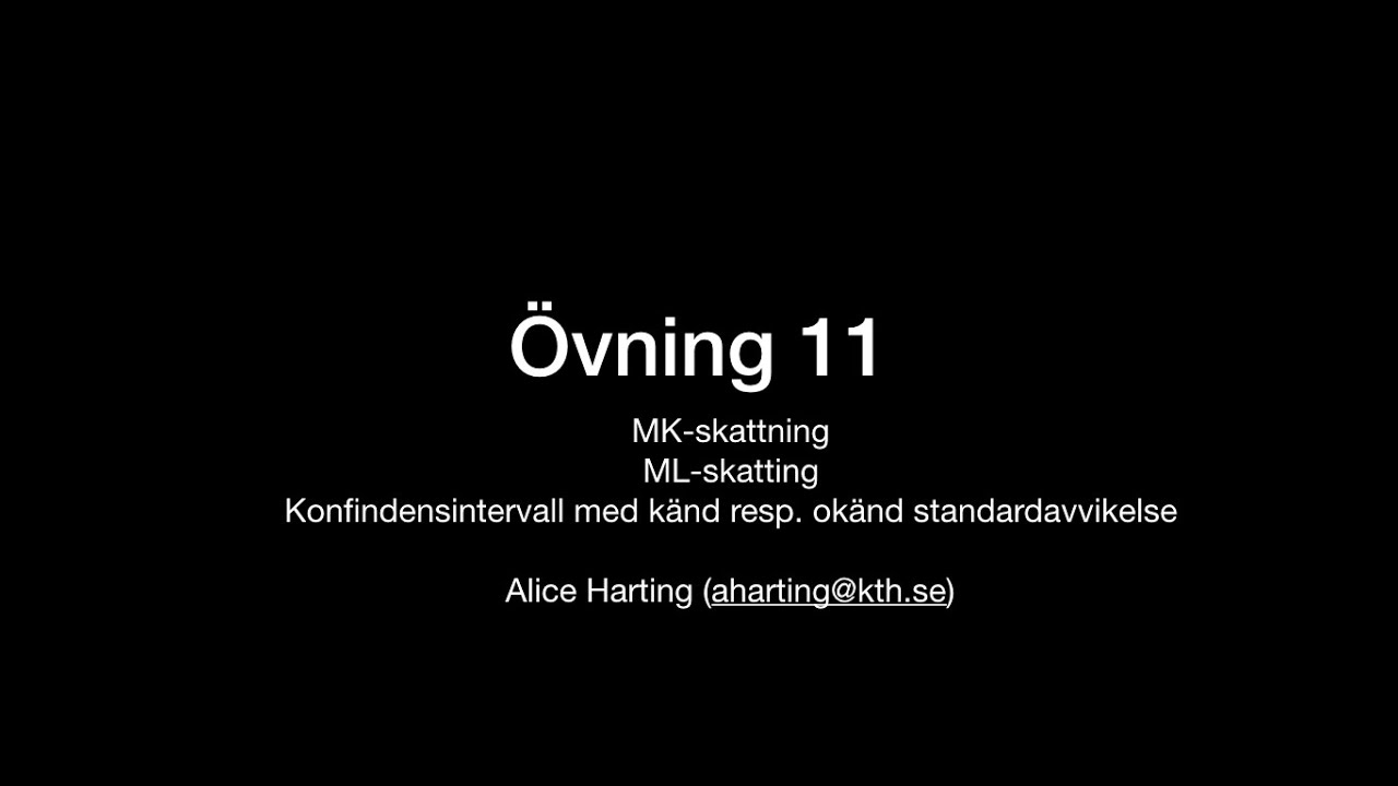 Övning 11