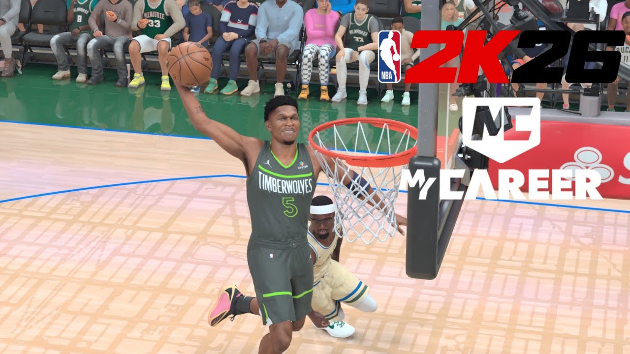 INTENSE GAME AGAINST ANTHONY EDWARDS AND THE TIMBERWOLVES | NBA 2K26 MYCAREER #1