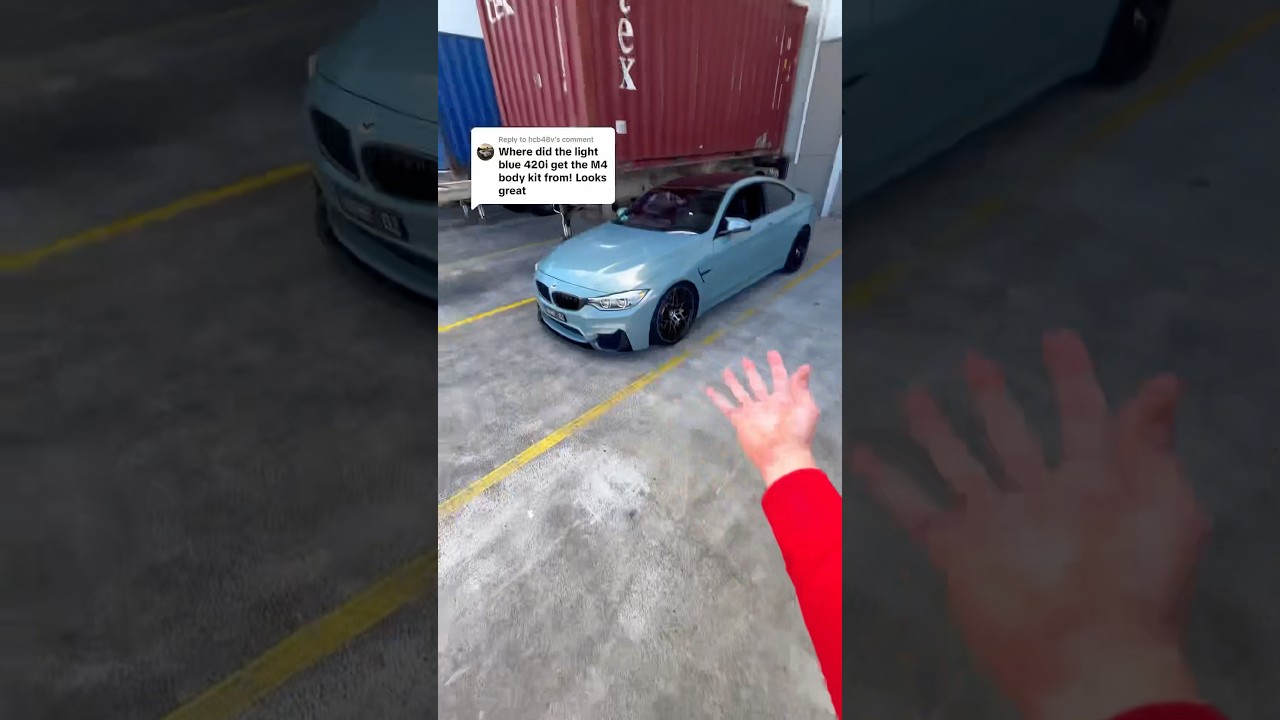Alibaba body kit 🤯 #bmw #m4 #420i