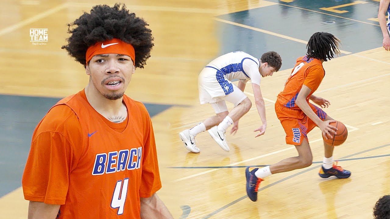 Tyran Stokes, JJ Crawford and Rainier Beach vs Seattle Prep