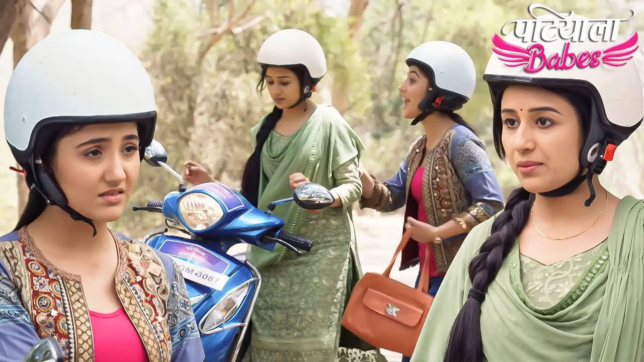 Mini teaches Babita how to ride a scooter | Patiala Babes | Ashnoor Kaur | Sourabh Jain | Mini | ...