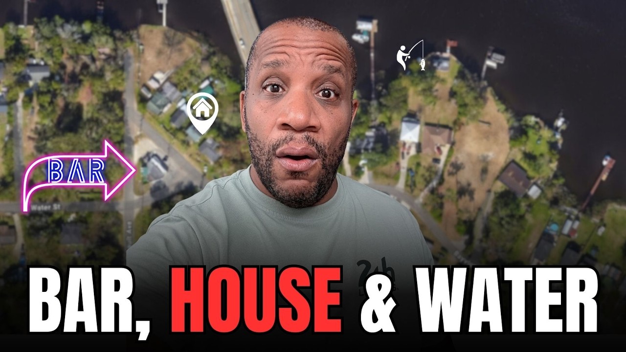 Jacksonville Home: Bar, Highway, Foundation Cracks & Water Access