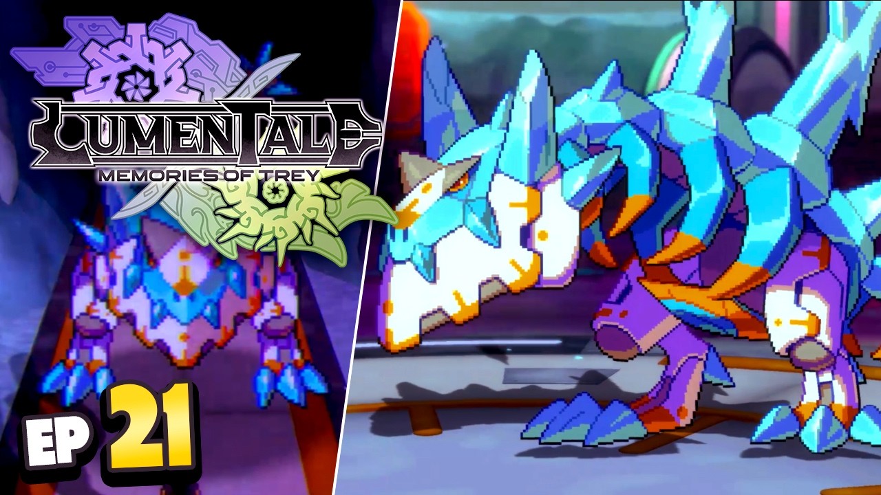 Lumentale Memories of Trey Part 21 GIANT ICE T REX BOSS BATTLE Gameplay Walkthrough