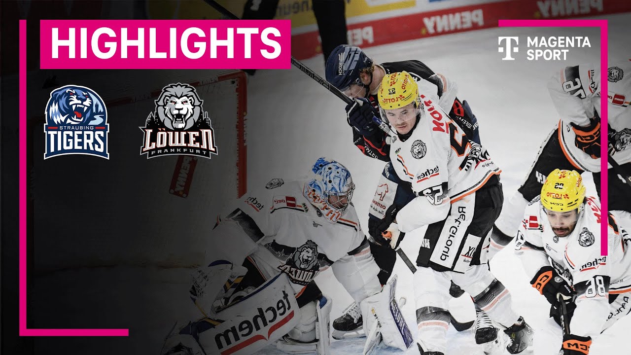 Straubing Tigers - Löwen Frankfurt | PENNY DEL | MAGENTA SPORT