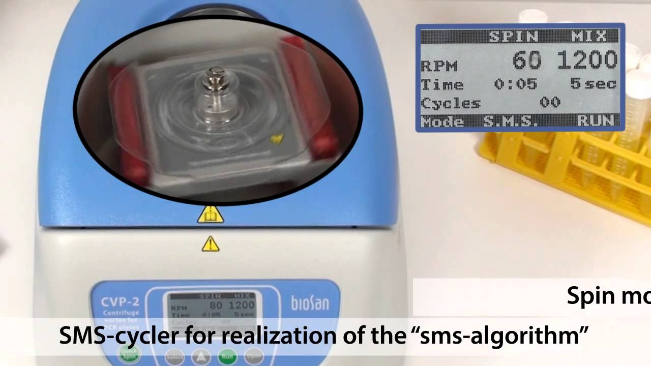 CVP-2, Centrifuge/Vortex for PCR plates