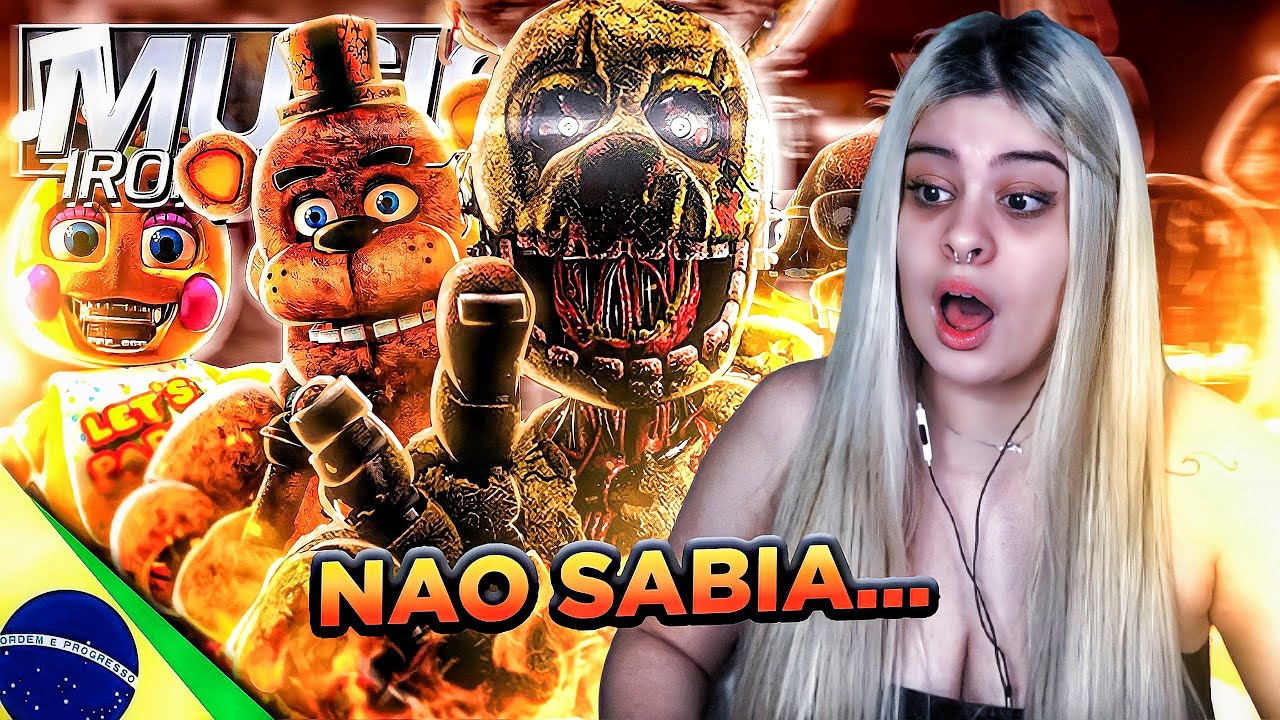 REAGINDO ao RAP DO FIVE NIGHTS AT FREDDY’S (PARTE 1) - QUEIME COM SEUS ERROS ‹ Alpha ›