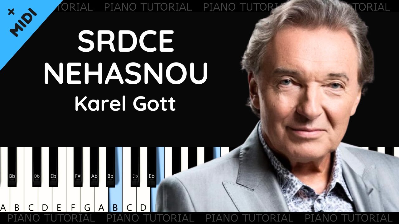 Lehký návod na Srdce nehasnou (piano tutorial 🎵)