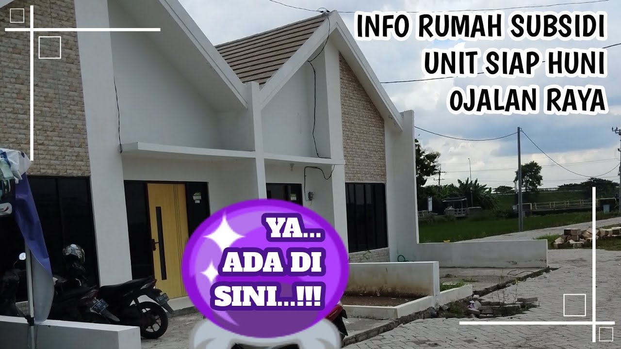 Rumah Subsidi Jombang Kota Siap Huni Lokasi Strategis Nih...