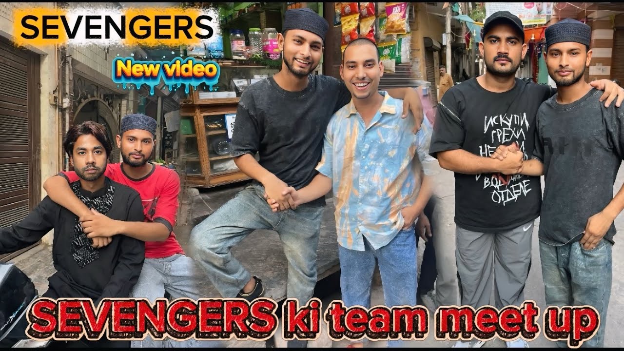 SEVENGERS ki team meet up ❤️🤲 trending video travel 