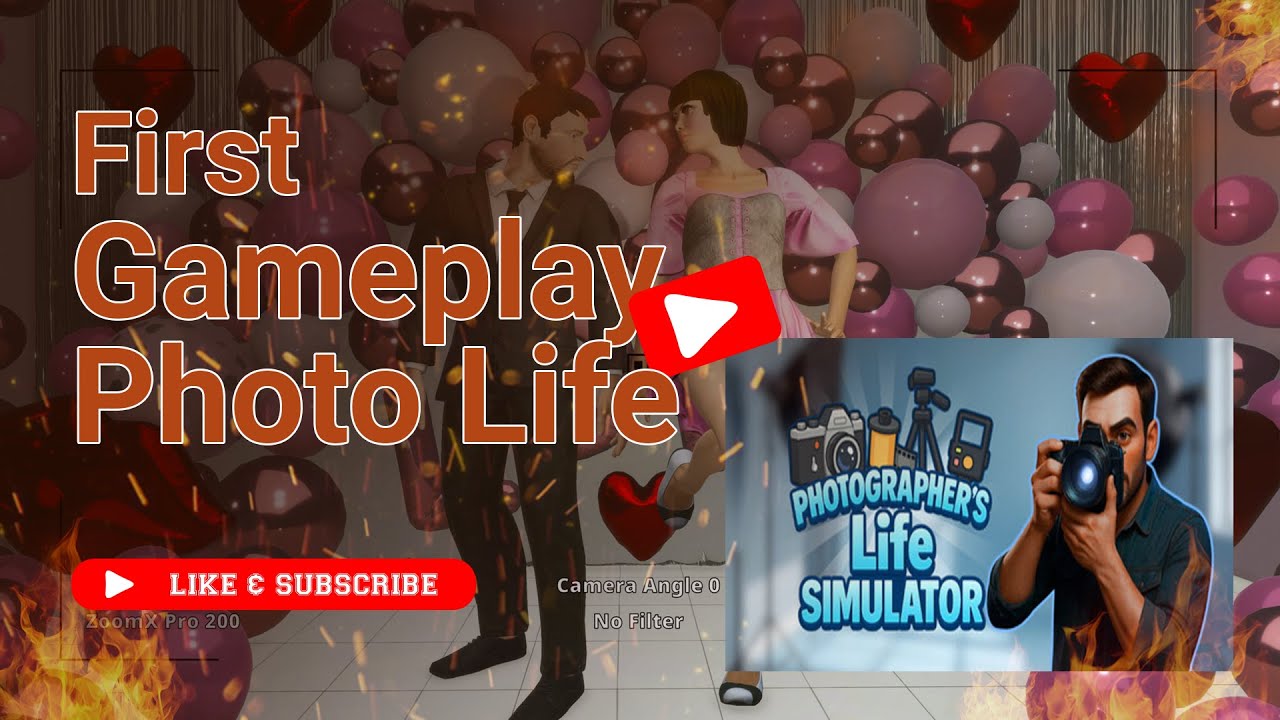 From Rookie to Pro Photographer! 📸✨ | Photographer’s Life Simulator — First Look Gameplay