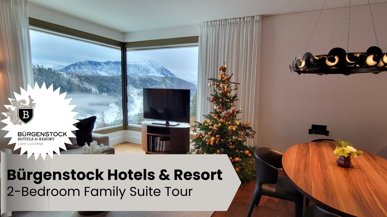 2-Bedroom Family Suite - B&uuml;rgenstock Hotel & Alpine Spa