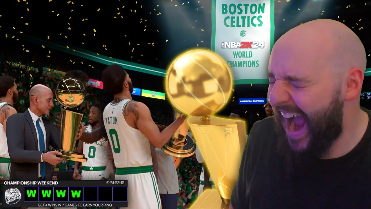 Пытаюсь сделать 4-0 и выиграть чемпионат в NBA 2K24 My Team!