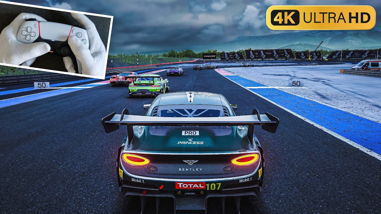 PS5 Gameplay ❯ DualSense Handcam - Assetto Corsa Competizione | Circuit Paul Ricard ❯ 4K 60fps HDR