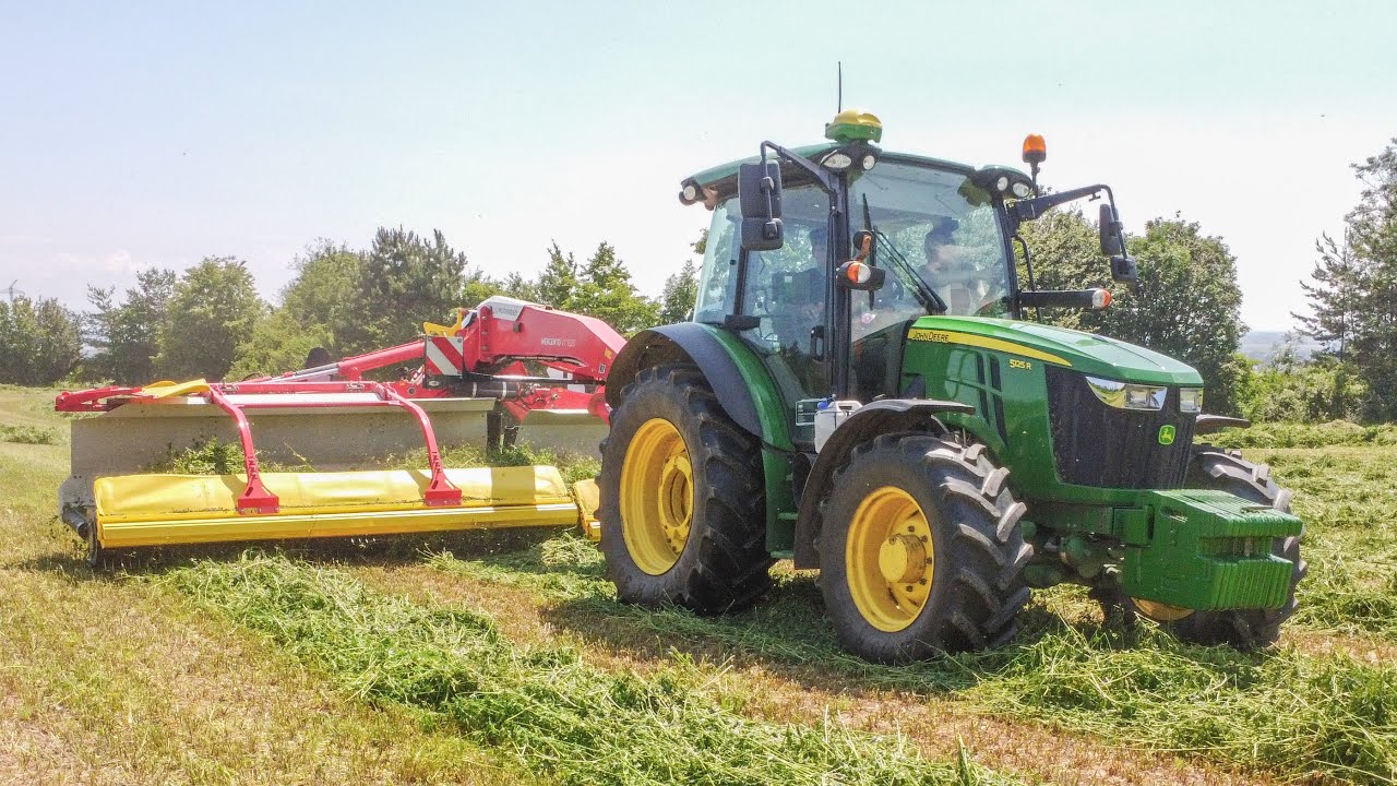 Nový Pöttinger MERGENTO |Senáže Vojtěšky 2024 |John Deere 5125R | Nahrabování 2024