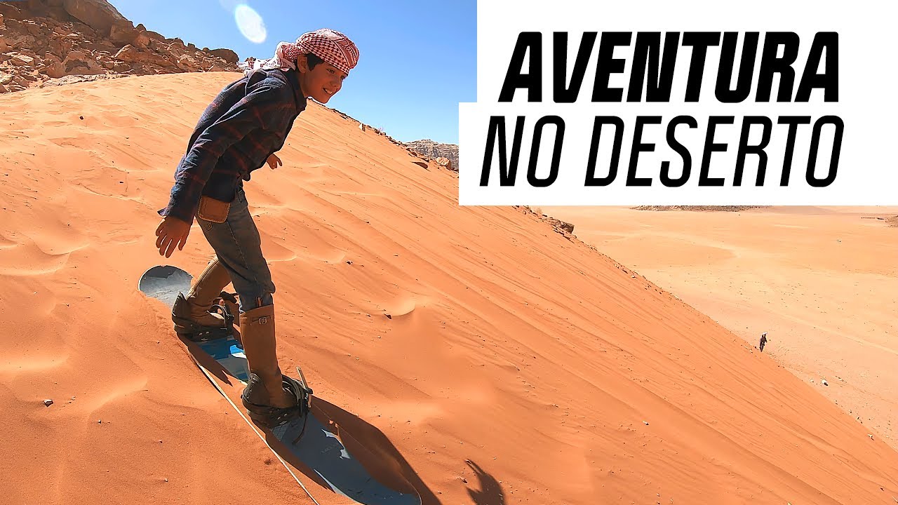 Sandboard nas dunas da Jordânia | No Deserto Com Meu Pai | Canal OFF