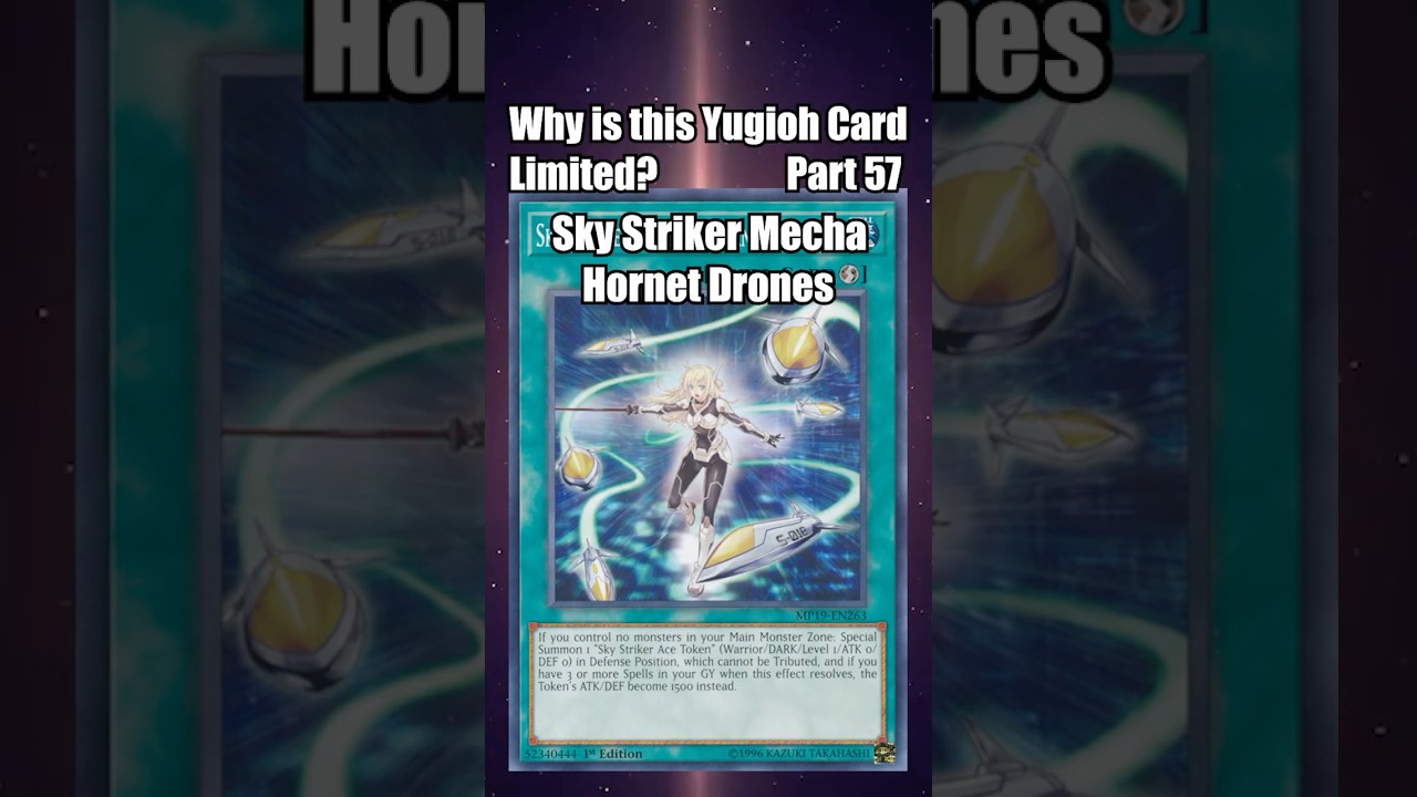 Why is Hornet Drones Limited? In 1 Minute! #yugiohmasterduel #yugiohcommunity #yugiohtcg #ygogxtg