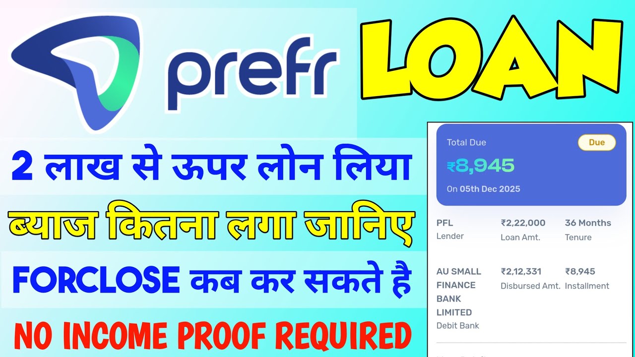 PREFR loan application review and details || How to get loan from prefer loan application